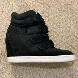 Aldo Hidden Wedge Sneakers Sz 8